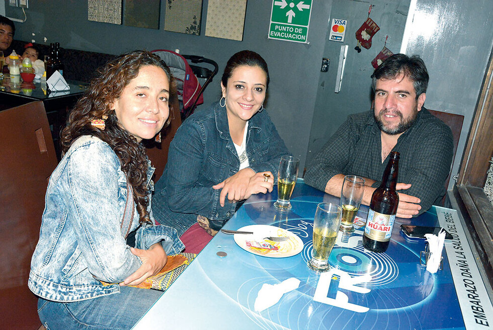Disfrutando con los amigos en Tarija