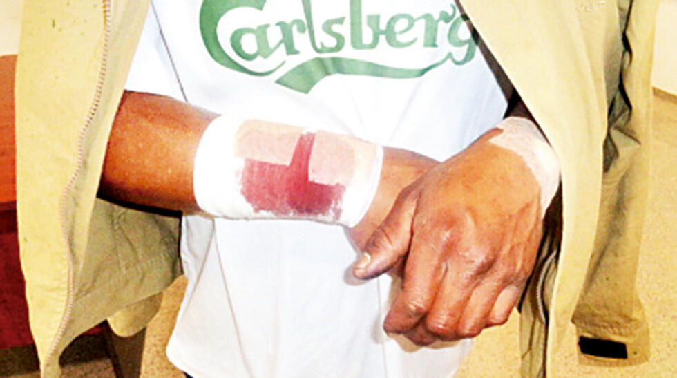 Familias se agredieron con armas blancas por terrenos