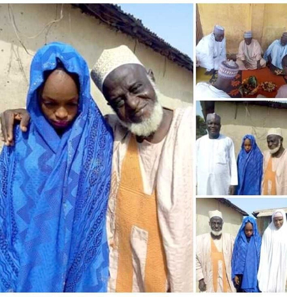"No es un abuelo con su nieta": La boda de un hombre de 70 años y una chica de 15 años sacude la Red