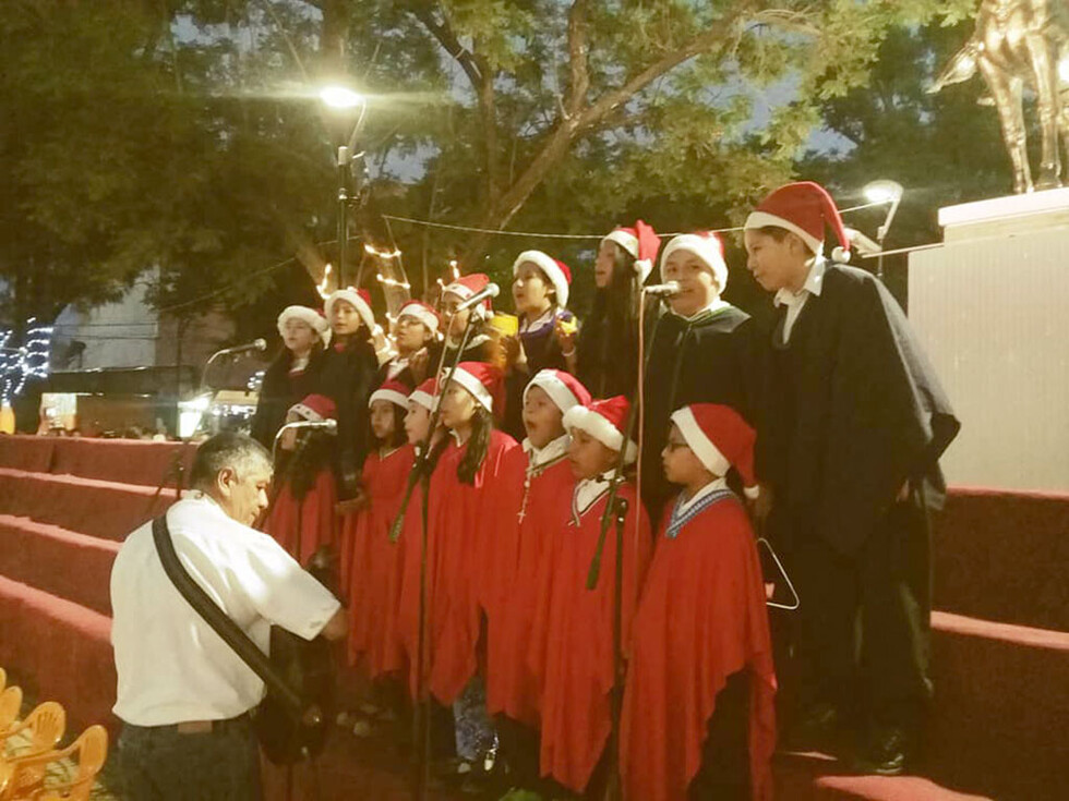 Llega la navidad   a la chura Tarija