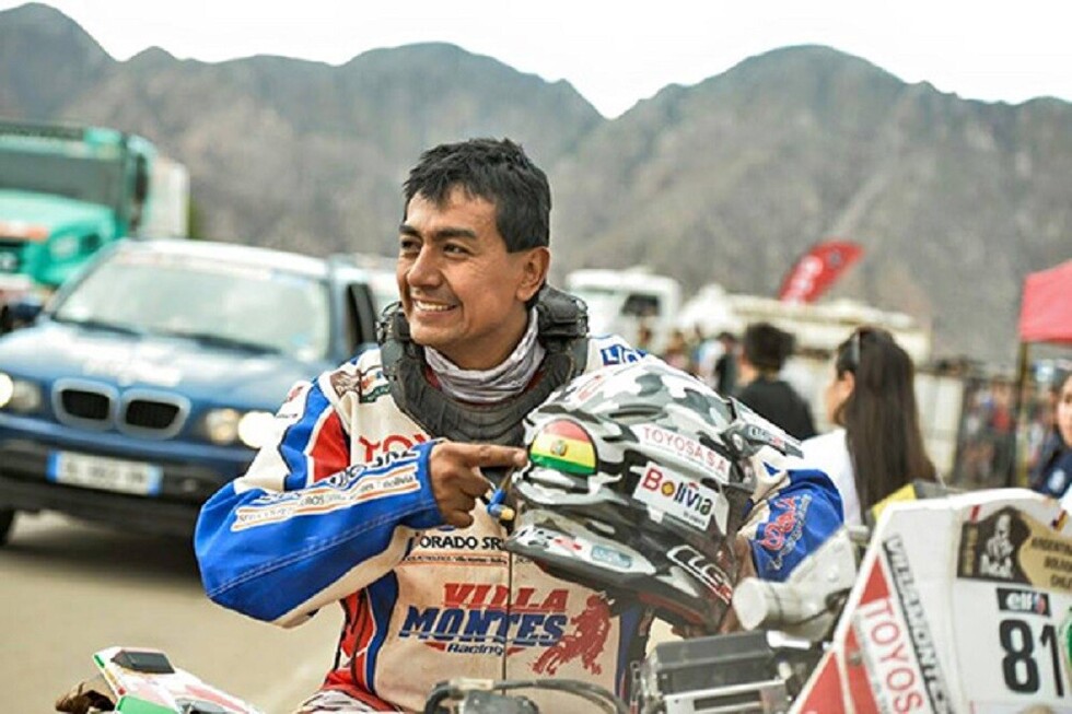 Fabricio Fuentes se alista para participar de su sexto Dakar