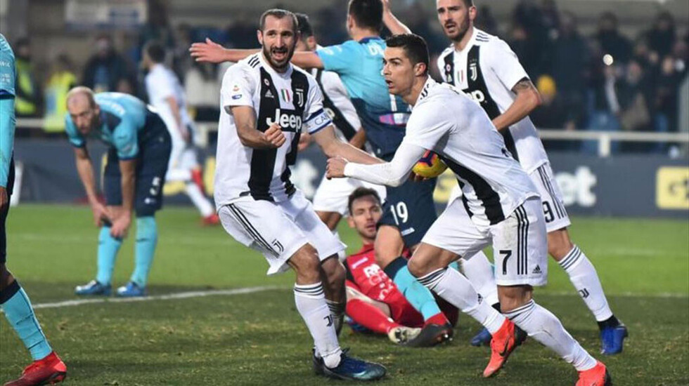 Cristiano evita primera caída de la Juventus en la Serie A