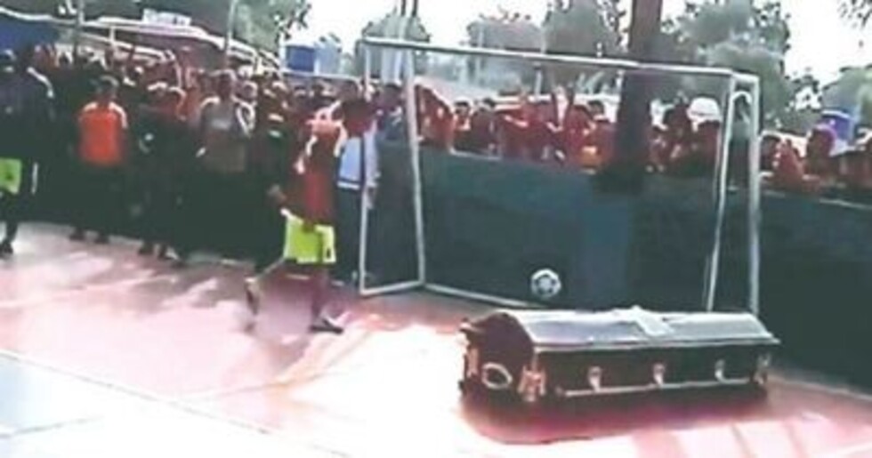 Jugador de fútbol muerto anotó su último gol