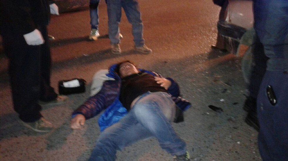 Motociclista atropella a peatón y se da a la fuga