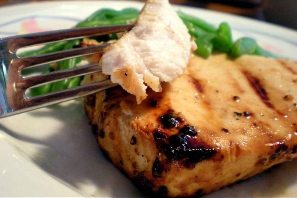 ¿Comer pescado en  la noche?