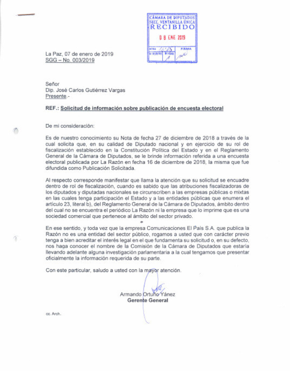Revelan que el Gobierno pagó la difusión de polémica encuesta