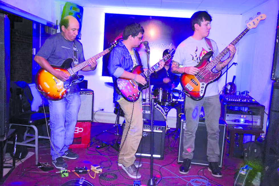 Buen rock con la banda de Parche