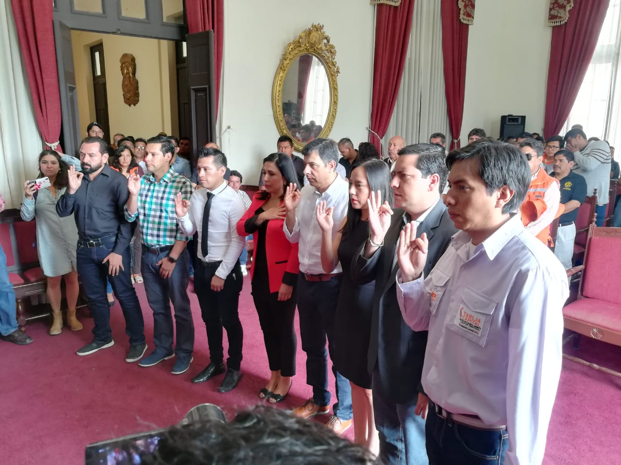 Municipio presenta a los nuevos responsables de tres secretarías