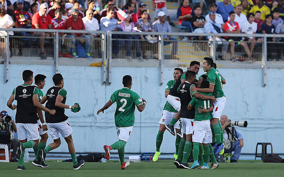 Bolivia Sub-20 enfrenta a Colombia