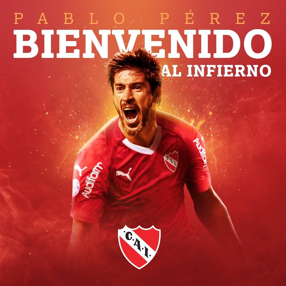 Independiente confirmó a Pablo Pérez