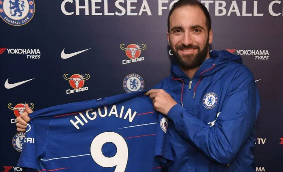Chelsea hace oficial el pase de “Pipa” Higuaín a sus filas