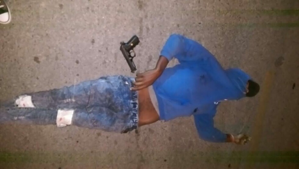 Policía detenido por acribillar a un delincuente que le robó