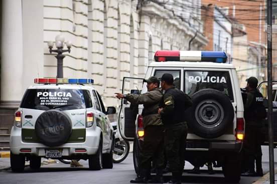 Reportan atraco al Banco Mercantil de la ciudad de Cochabamba