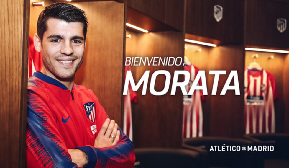 Atlético Madrid hace oficial la contratación de Morata