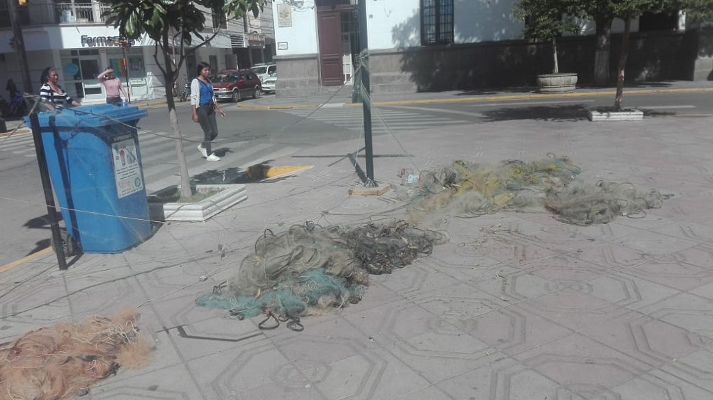 Gestión Ambiental y Biodiversidad decomisó 4 mallas en San Jacinto