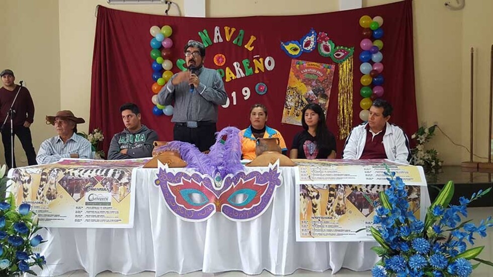 Promocionan actividades del Carnaval Carapareño