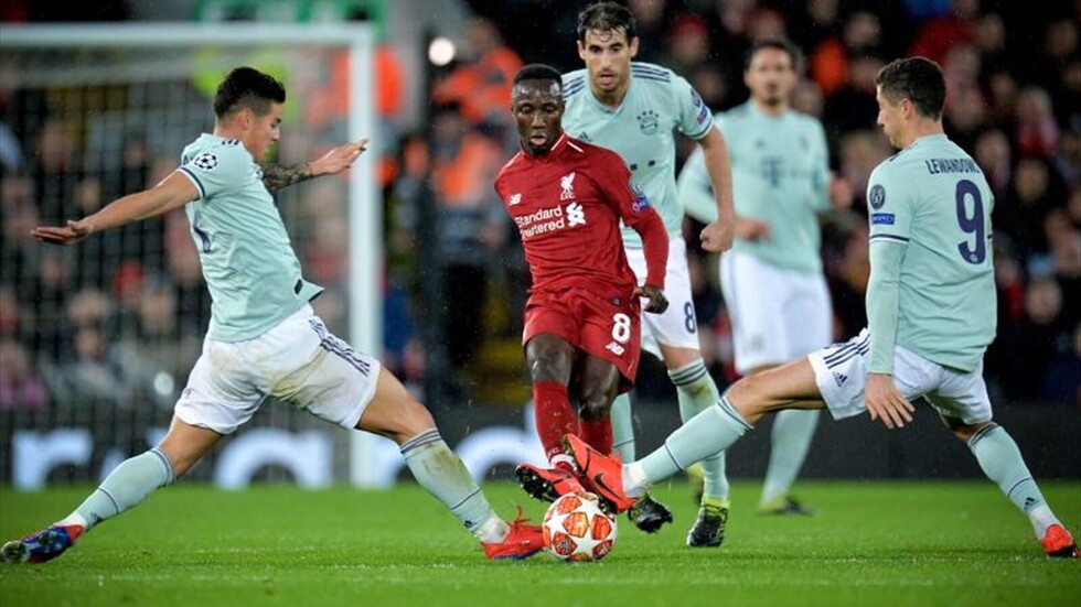 Liverpool y Bayern enseñan su miedo a ganar y empatan