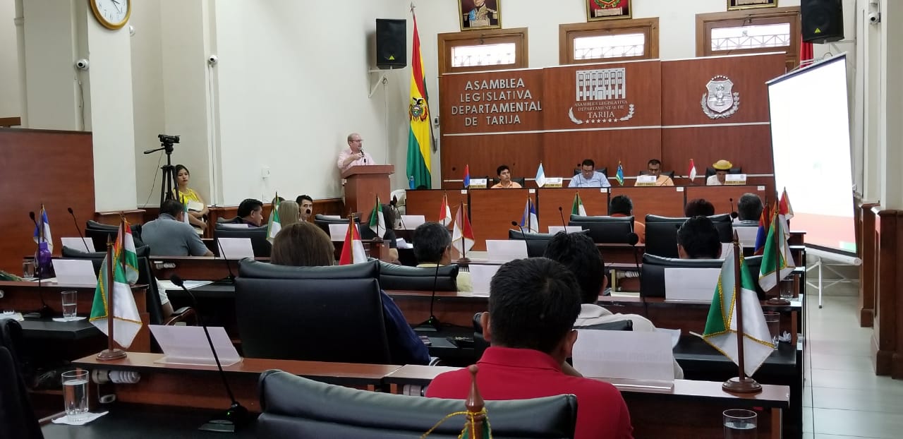 Adrián Oliva rinde su informe correspondiente a la gestión 2018