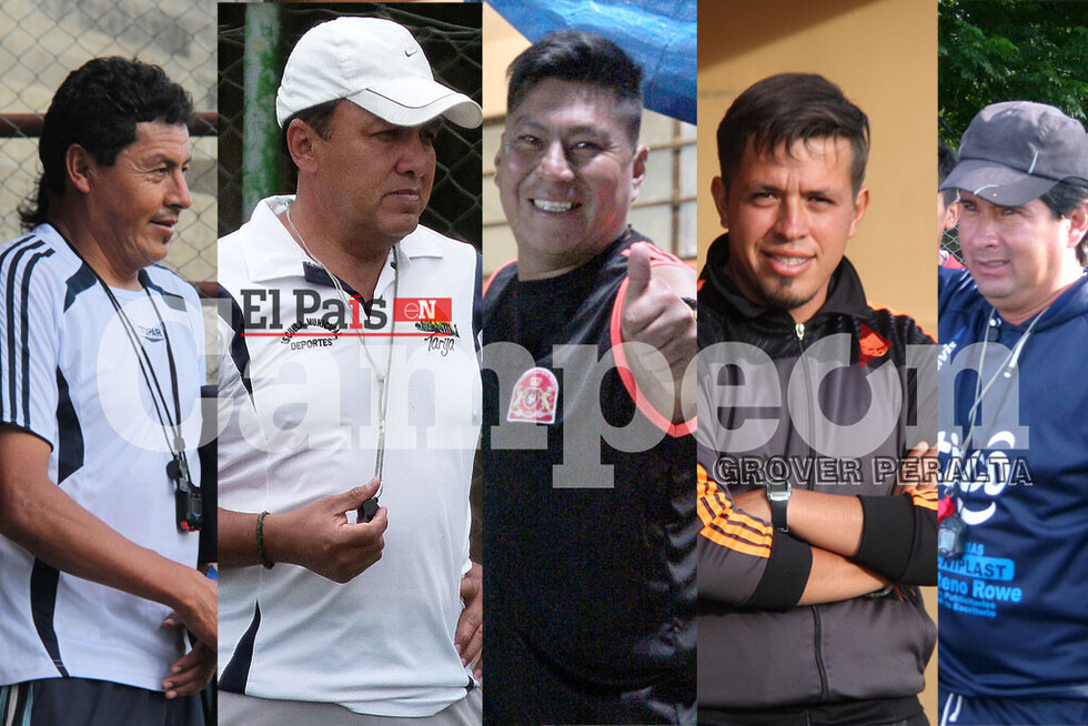 Doce entrenadores tarijeños y tres argentinos dirigirán en la Primera A