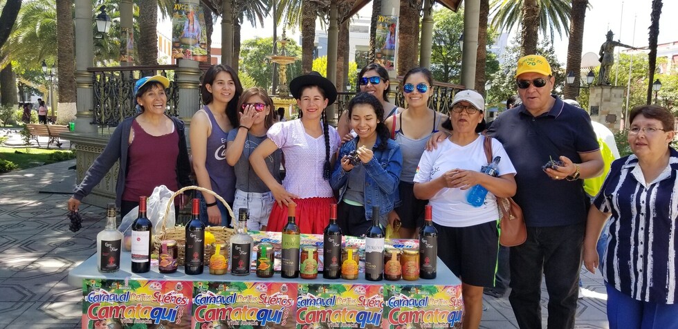 Comisión de Villa Abecia promociona su Carnaval