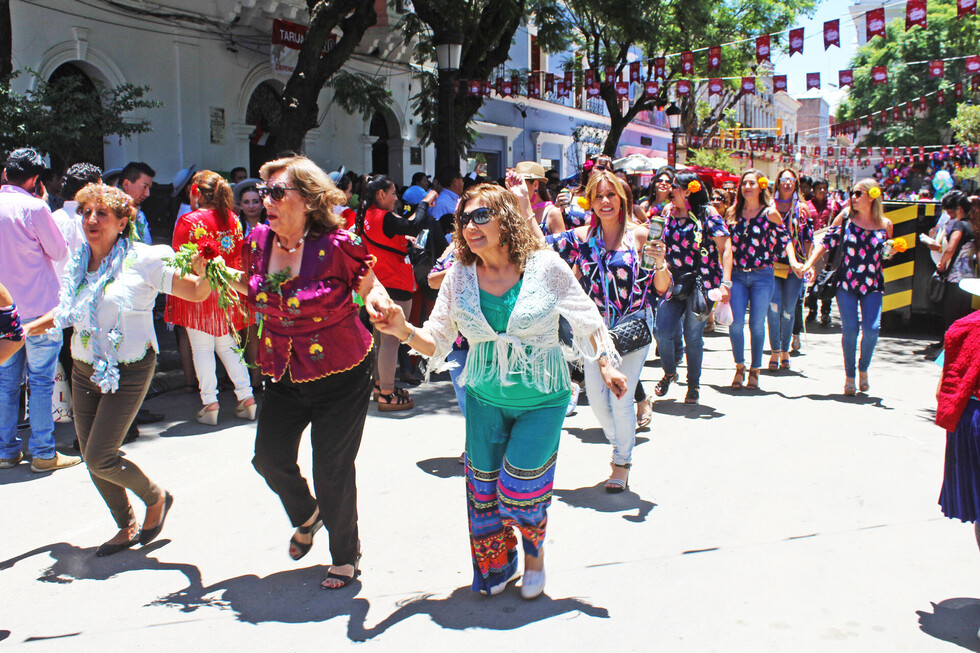 Un día muy esperado, ser comadre en la chura Tarija