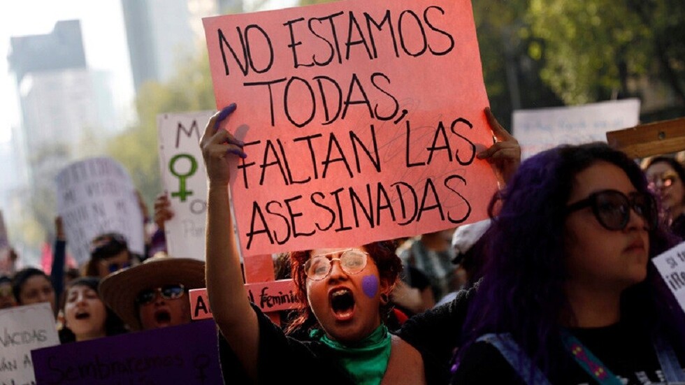 El 66% de las mujeres mexicanas sufrió violencia y cada 190 minutos se registra un feminicidio