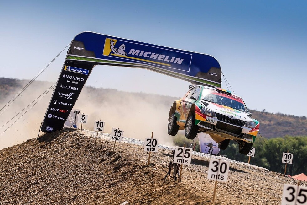 Bulacia hace podio en el Rally Mundial