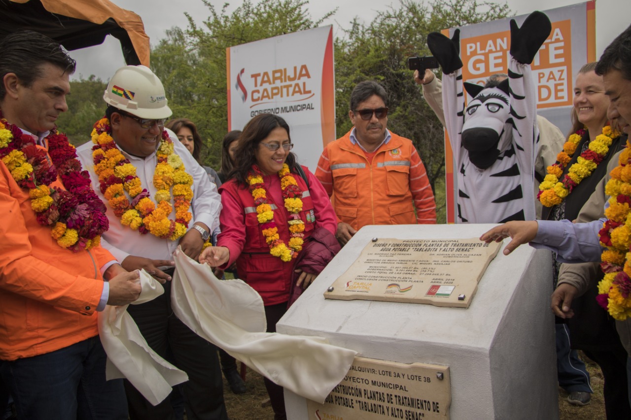 Inician obras en dos plantas de potabilización