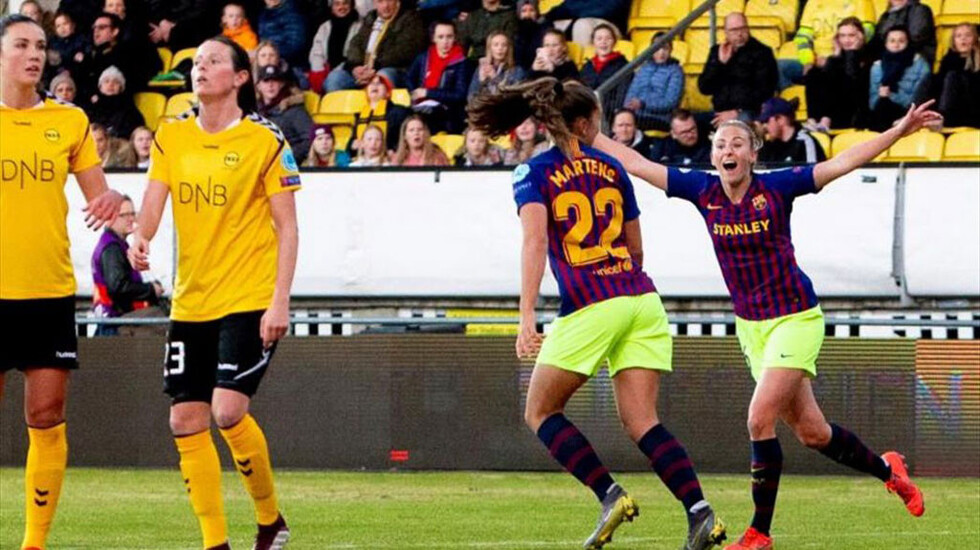El Barcelona sella su pase a semifinales sin pasar apuros