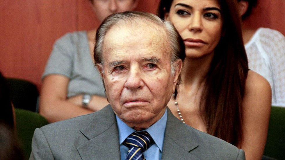 Condenan a Carlos Menem a 3 años 9 meses de prisión
