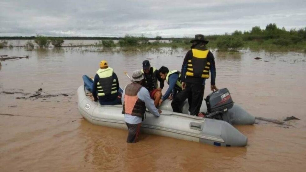 Anciano trató de cruzar el río para recojer a sus nietos del colegio y se ahogó