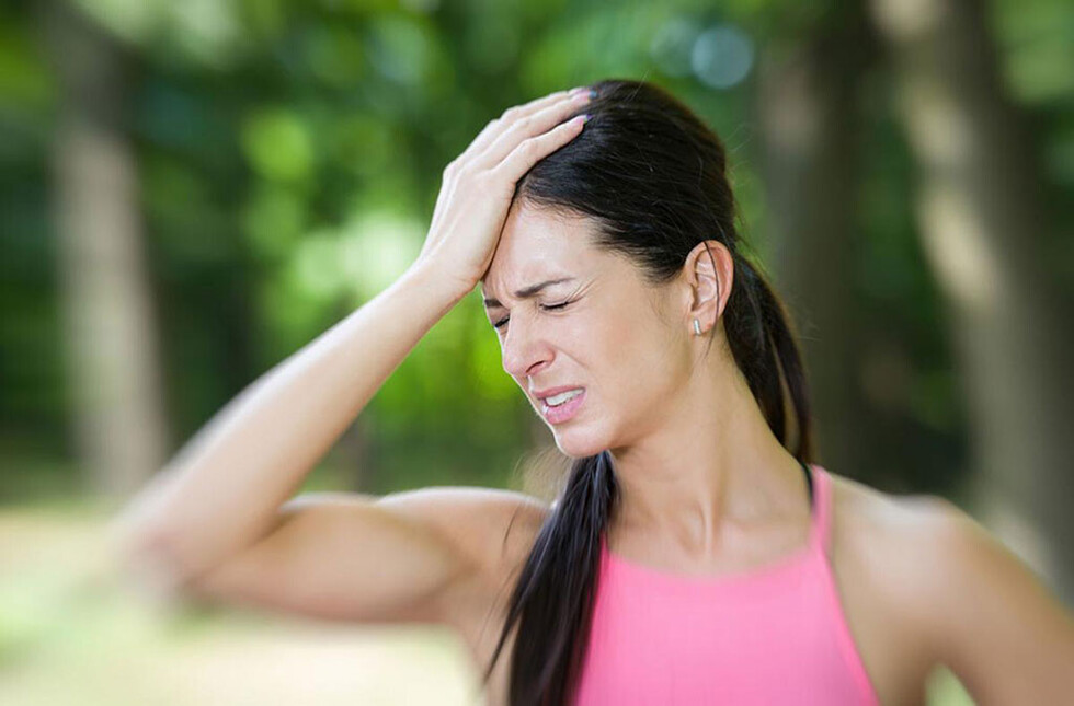 Dolor de  cabeza por ejercicio