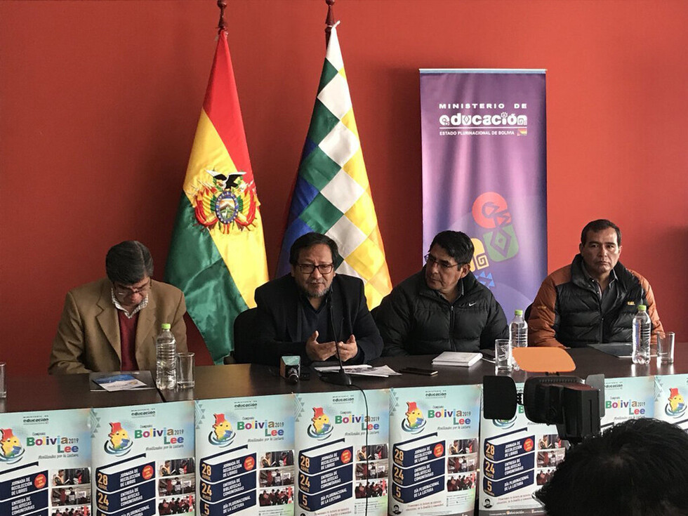 Arranca la campaña "Bolivia Lee 2019"