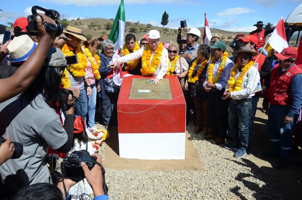 Oliva concreta el 85 por ciento de la carretera al Chaco
