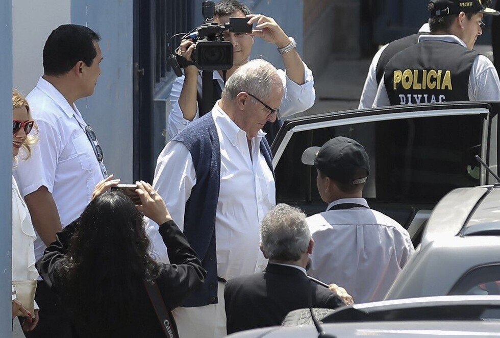 Detienen a Kuczynski por un caso vinculado a Odebrecht