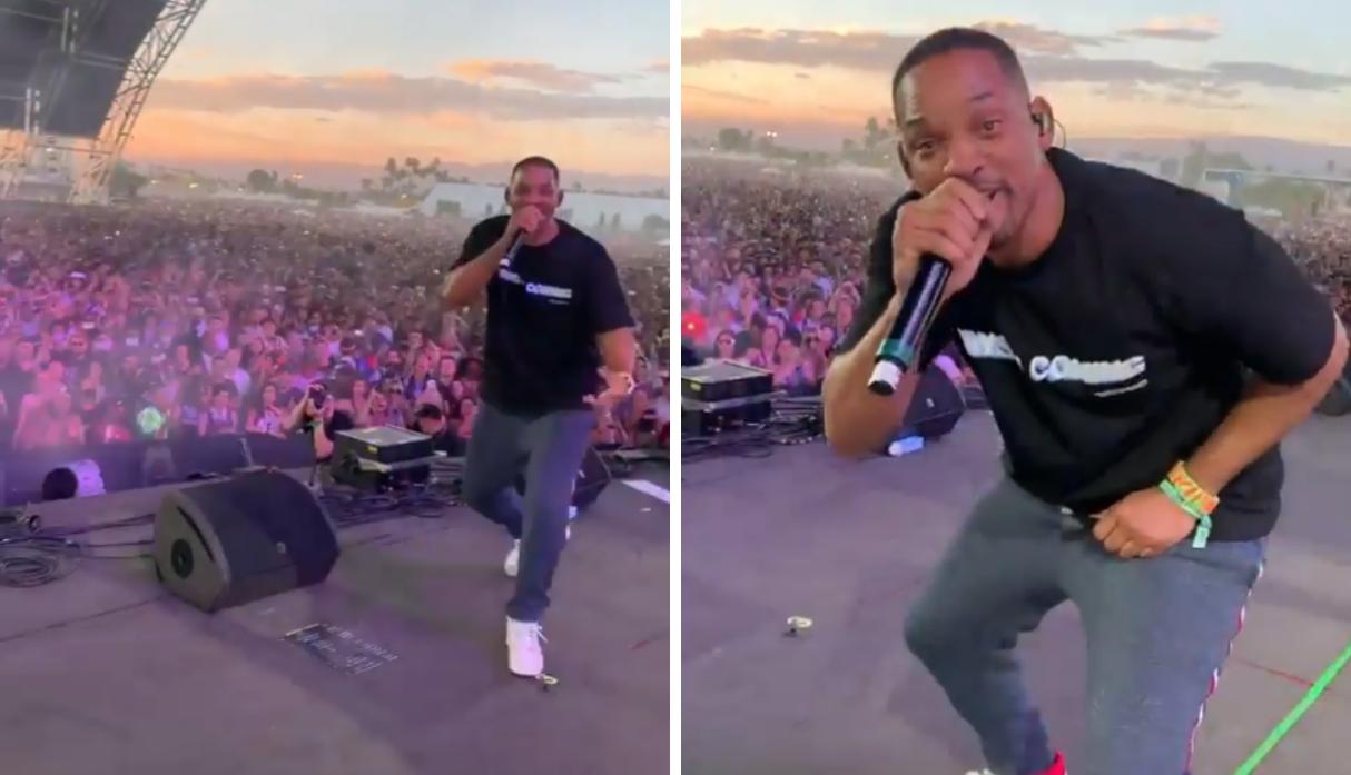 Will Smith  apareció en  Coachella