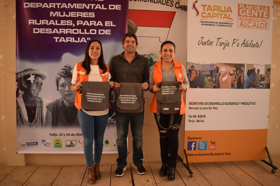 Foro Político Multiactor: Encuentro departamental de mujeres rurales para el desarrollo de Tarija