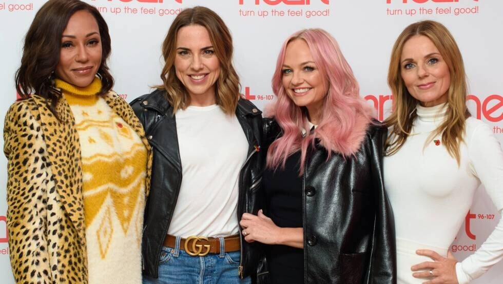 Las Spice Girls  ahora ensayan  para su gira