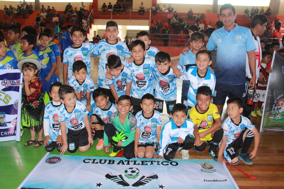 POSTALES DE LA INAUGURACIÓN DEL FUTSAL MENOR