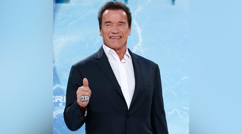 Schwarzenegger está  muy orgulloso de su hijo