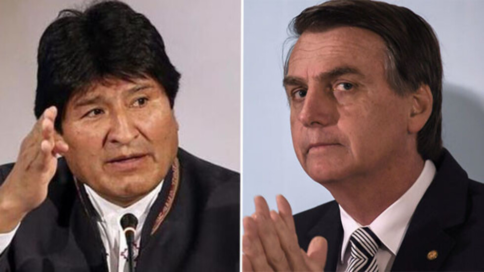 Evo plantea coordinar con Bolsonaro dejando aparte ideologías