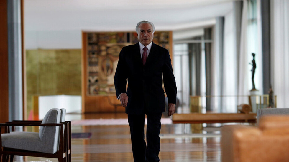 En Brasil, Michel Temer se entrega a la Policía