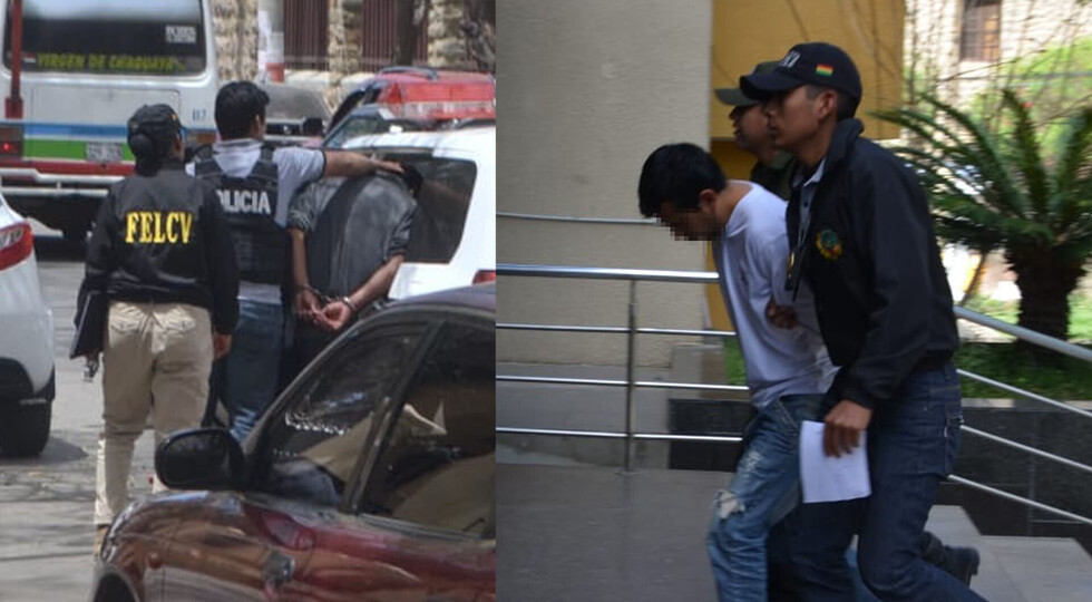 Aprehenden a 2 hombres  por golpear a sus esposas
