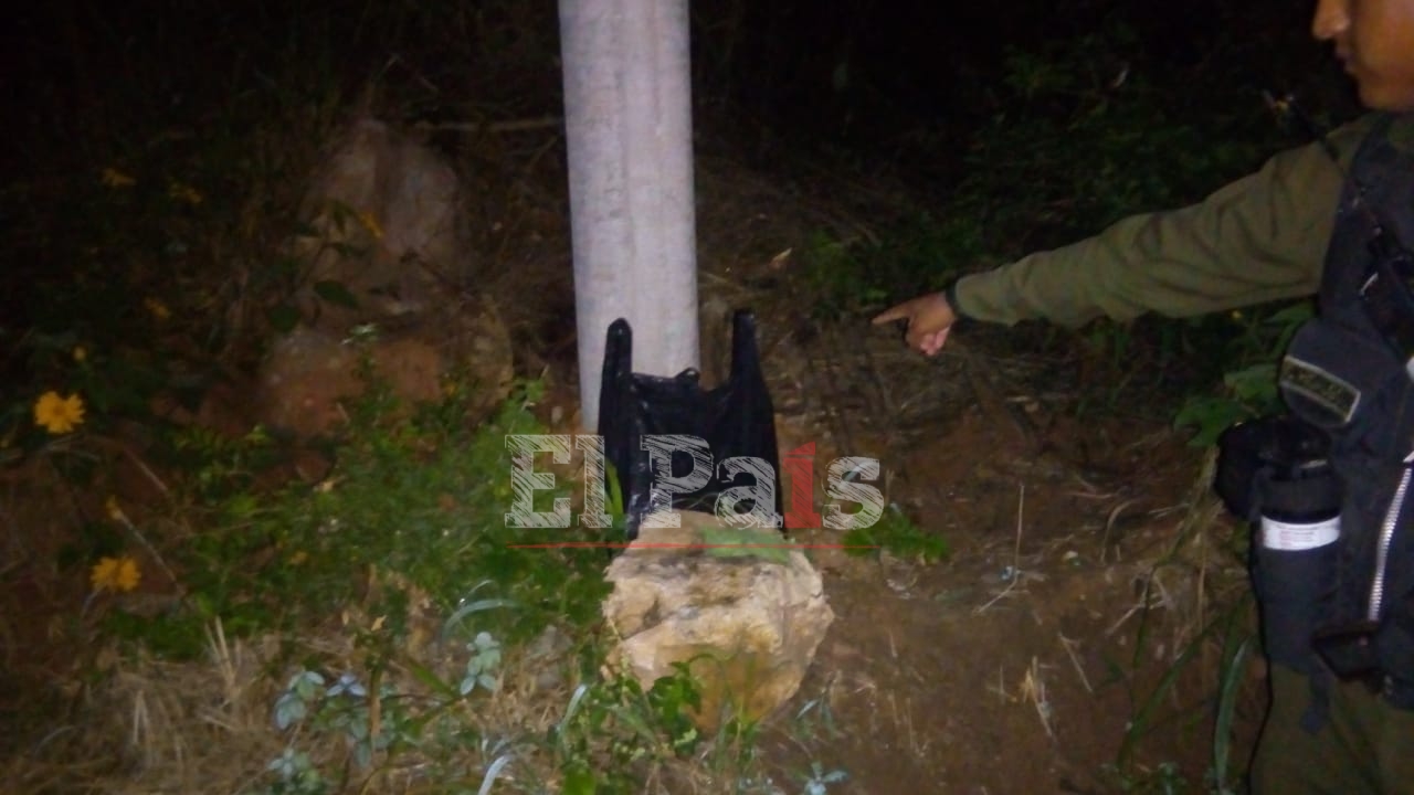 Encuentran un feto dentro de una botella de vidrio en Yacuiba