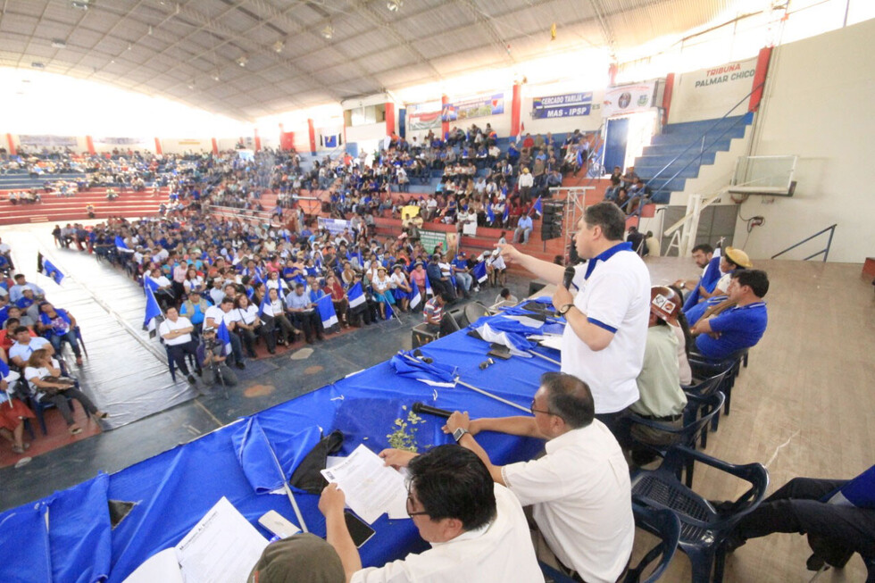 Asistirán 2.000 militantes del MAS Tarija a Chimoré