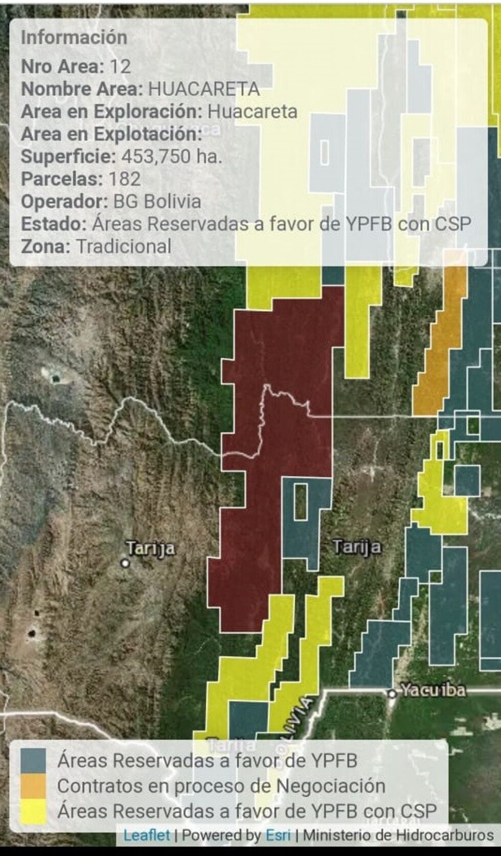 Shell busca límite del campo Jaguar al sur de Chuquisaca