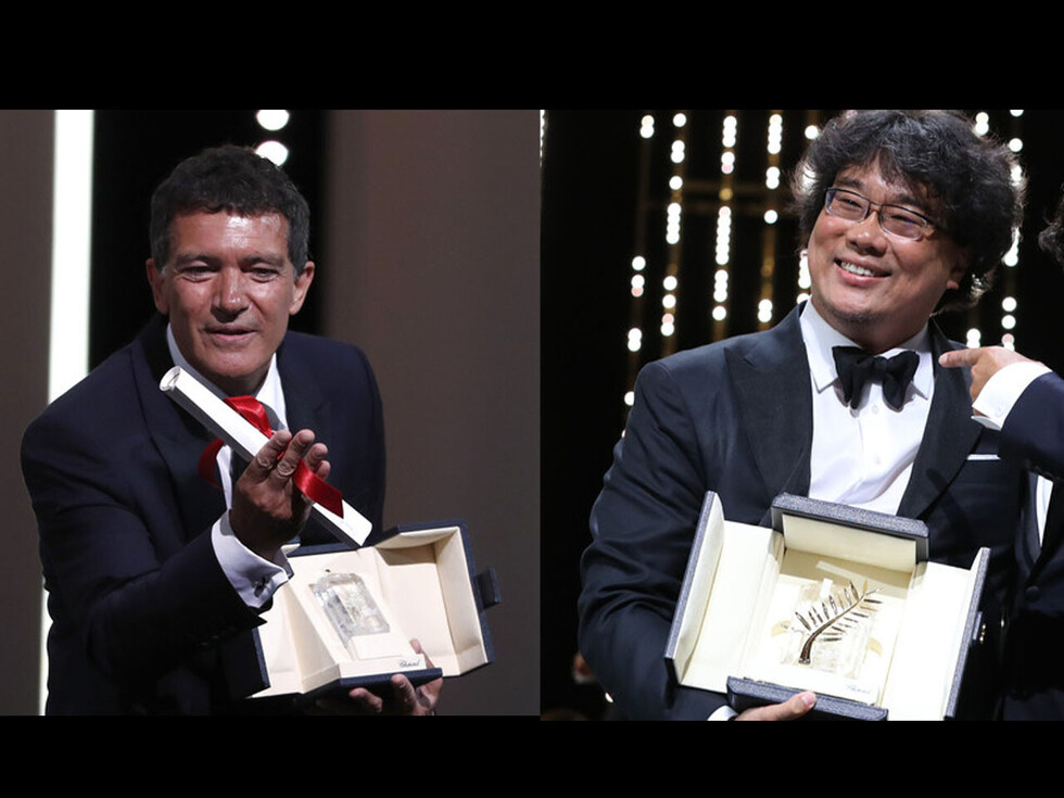 Cannes premia a Antonio Banderas y película surcoreana 'Parasite'