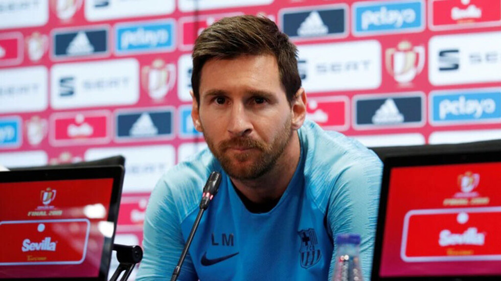 Messi habló en conferencia de prensa luego de cuatro años