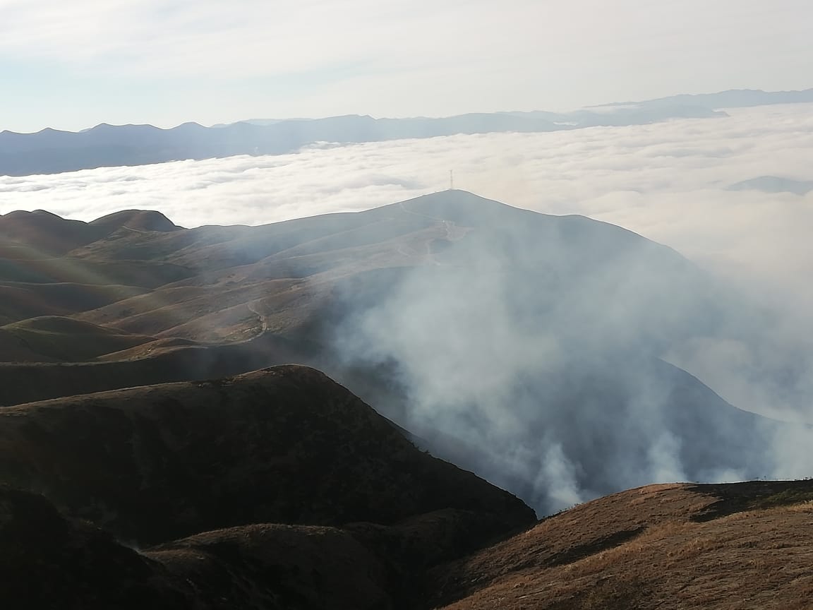 Continúan las labores de sofocación de fuego en Sama, se requiere vituallas