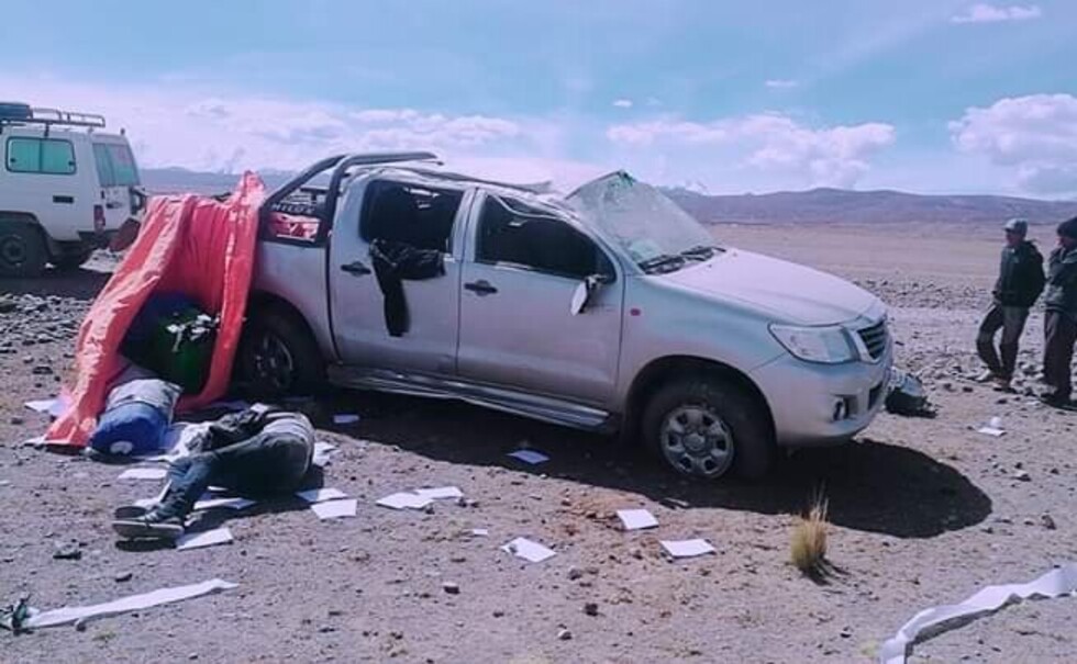 Accidente de tránsito deja sin vida a un funcionario del OEP